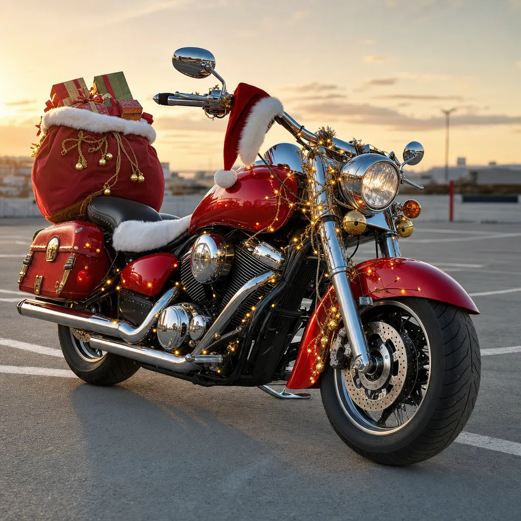 La Moto du Père Noël